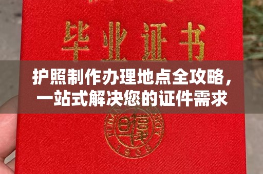 颍东护照制作办理地点全攻略，一站式解决您的证件需求
