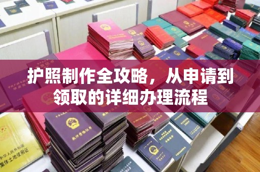 颍东护照制作全攻略，从申请到领取的详细办理流程