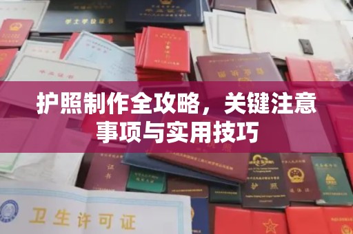 颍东护照制作全攻略，关键注意事项与实用技巧
