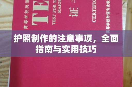 颍东护照制作的注意事项，全面指南与实用技巧