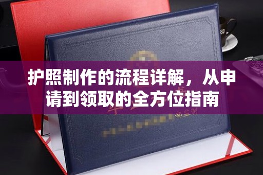 颍东护照制作的流程详解，从申请到领取的全方位指南